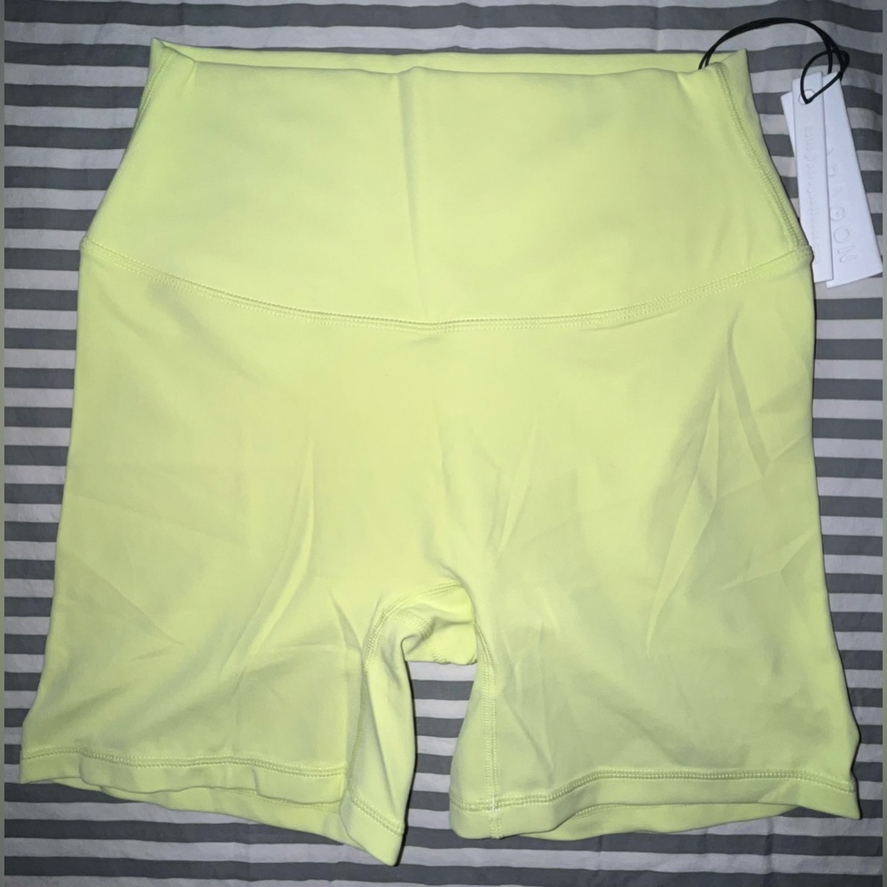 Paragon Fitwear Neon Yellow Women’s Bike Shorts